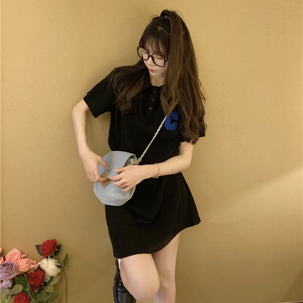 Women Dress Korean Casual O-Neck Button Short Sleeve High Waist Mini A-line Dresses Y2k Elegance Sweet Korean Vestido Dress
Women Dress Korean Casual O-Neck Button Short Sleeve High Waist Mini A-line Dresses Y2k Elegance Sweet Korean Vestido Dress