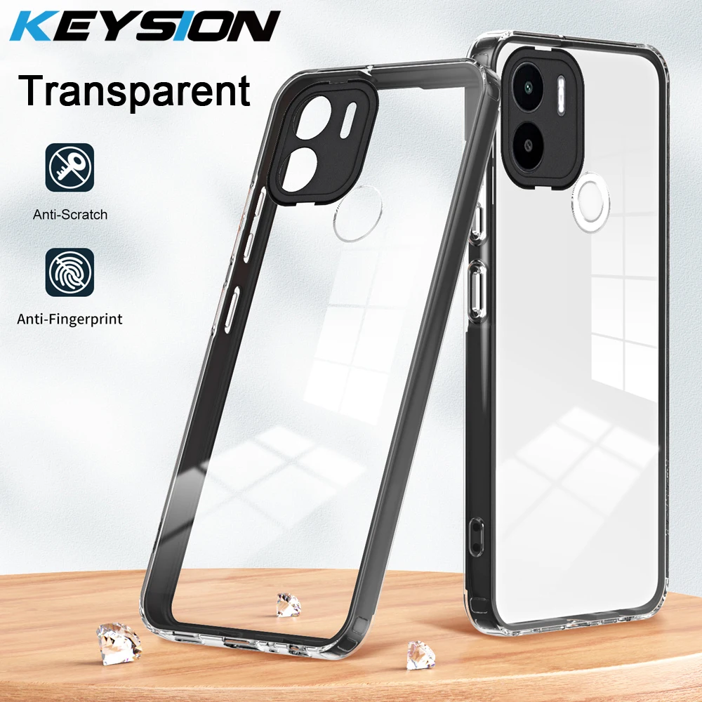 KEYSION Shockproof Armor Clear Case for Xiaomi Redmi A1 Plus A1+ A2 Plus Transparent TPU+PC 2 in 1 Phone Back Cover for Redmi A1
KEYSION Shockproof Armor Clear Case for Xiaomi Redmi A1 Plus A1+ A2 Plus Transparent TPU+PC 2 in 1 Phone Back Cover for Redmi A1
