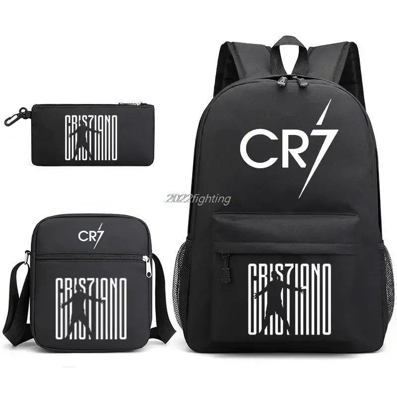 3pcs New CR7 Backpack Fashion School Bags For Boys Girls Teenagers Laptop Mochilas With Shoulder Bags
3pcs New CR7 Backpack Fashion School Bags For Boys Girls Teenagers Laptop Mochilas With Shoulder Bags