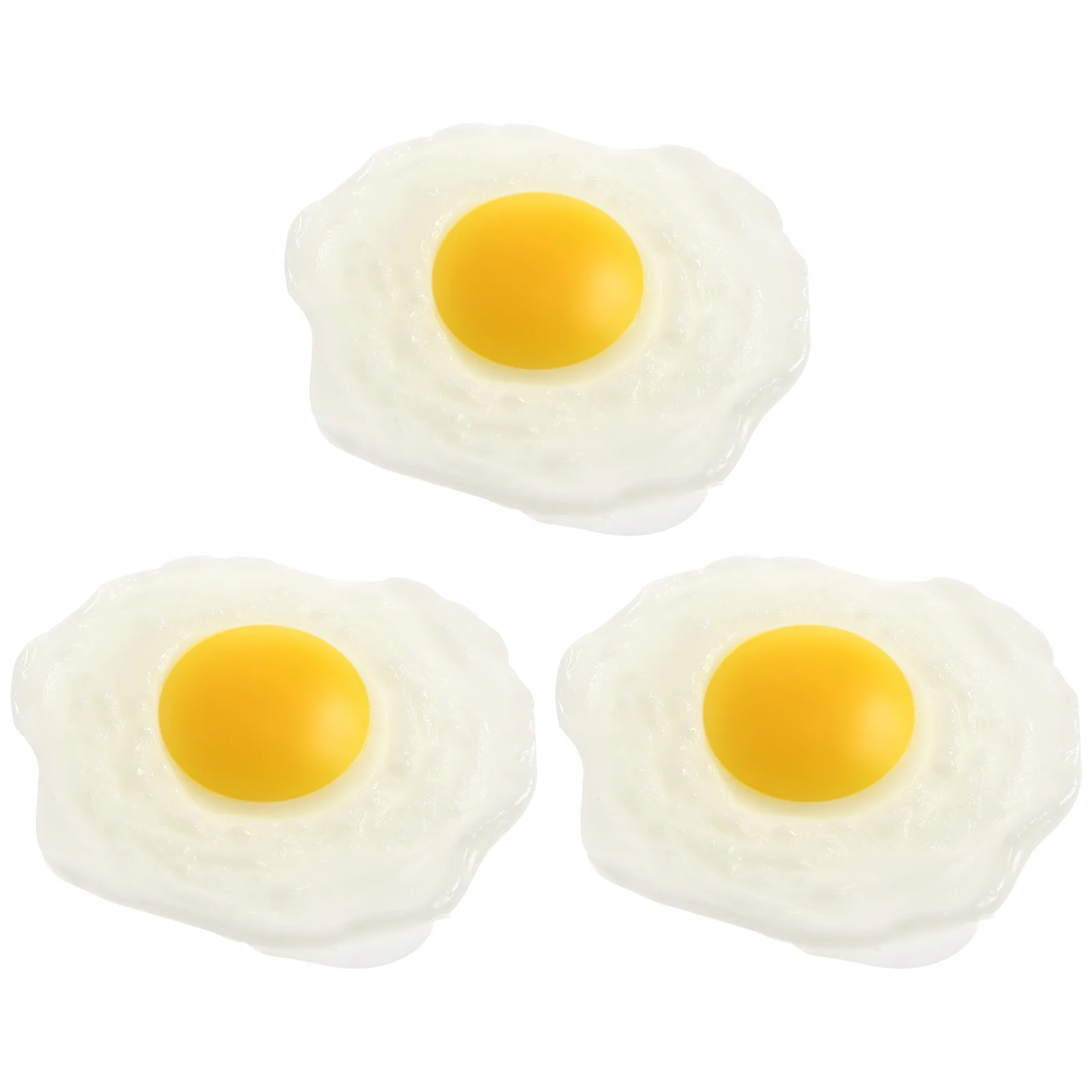 

Sticky Rubber Egg Squeeze Toys Simulation Fried Egg Stretchy Poached Egg Kids Stress Relief Toys Pretend Play Cooking Gag