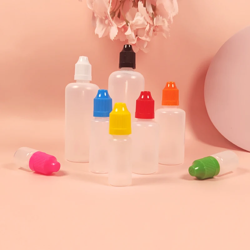 50Pcs 3ml-120ml LDPE Empty Squeezable E Liquid Dropper Bottles Eye Vape Oils Drop Bottle Containers With Color Caps With Funnels
50Pcs 3ml-120ml LDPE Empty Squeezable E Liquid Dropper Bottles Eye Vape Oils Drop Bottle Containers With Color Caps With Funnels