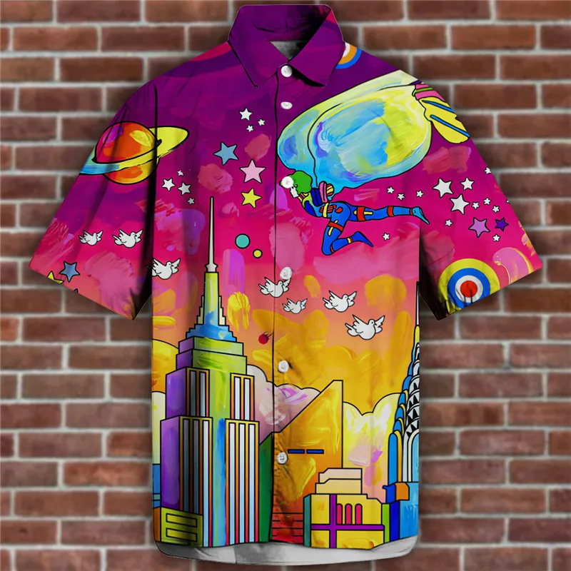 Hawaiian Short Sleeve Printed Shirt Men's Luxury Loose And Breathable Oversized Tops Summer Clothes Camisa Floral Masculina Men
Hawaiian Short Sleeve Printed Shirt Men's Luxury Loose And Breathable Oversized Tops Summer Clothes Camisa Floral Masculina Men