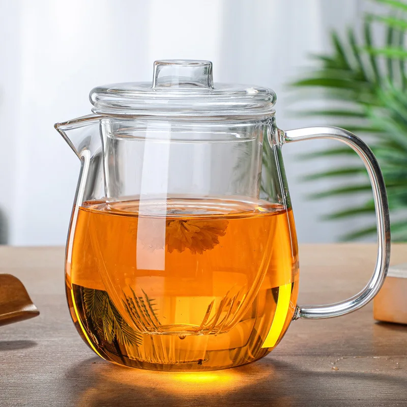 Tea Sets Glass Teapots Borosilicate Heat Resistant Glass Teapot Gas Stove Flower Puer Kettle Chinese Kung Fu Tea Set With Filter
Tea Sets Glass Teapots Borosilicate Heat Resistant Glass Teapot Gas Stove Flower Puer Kettle Chinese Kung Fu Tea Set With Filter