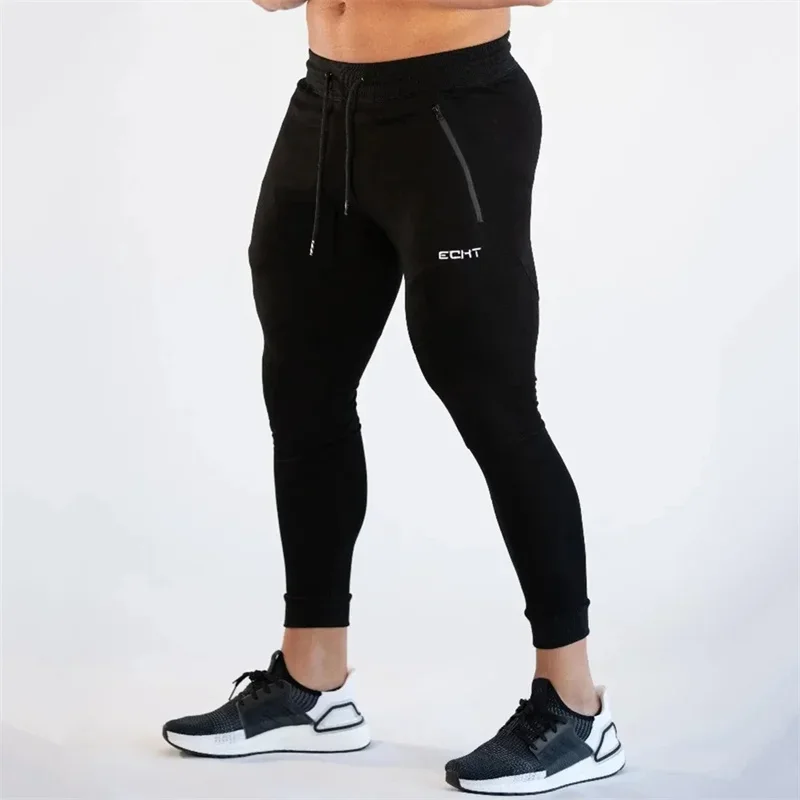 

Autumn Joggers Pants Men Running Skinny Cotton Sweatpants Trackpants Gym Fitness Training Sport Trousers Male Sportswear Bottoms