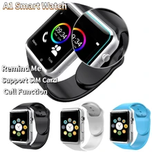 A1 Smart Watch Bluetooth WristWatch Sport Pedometer with SIM Card Passometer Camera Smartwatch for Android часы мужские
A1 Smart Watch Bluetooth WristWatch Sport Pedometer with SIM Card Passometer Camera Smartwatch for Android часы мужские