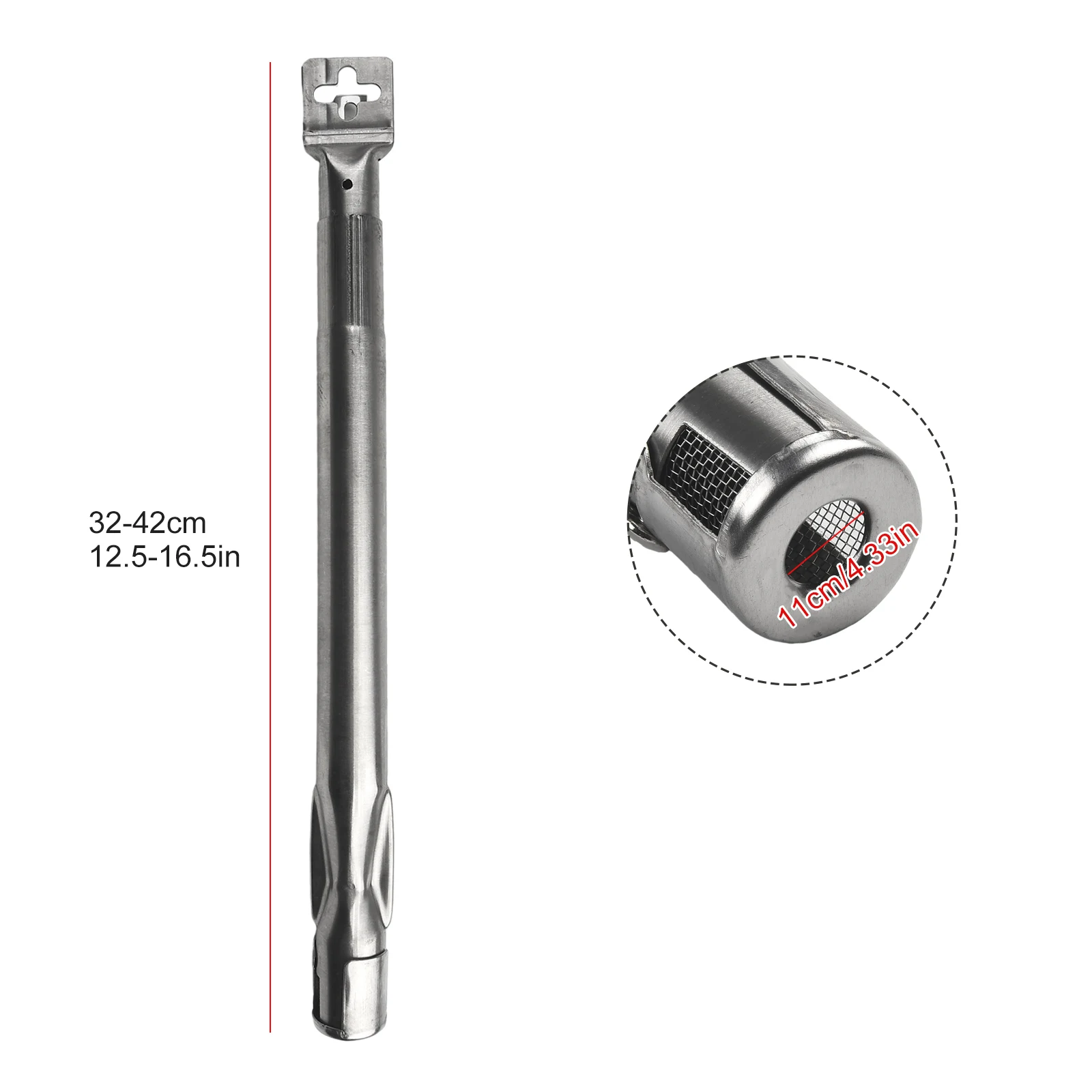 Parts Burner 35-42cm 4Pcs/Set Accessories BBQ Fittings Hole 11mm Home Replacement Stainless Steel High Quality
Parts Burner 35-42cm 4Pcs/Set Accessories BBQ Fittings Hole 11mm Home Replacement Stainless Steel High Quality