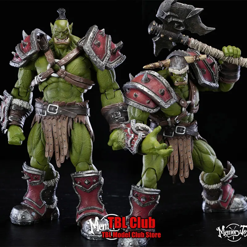 

Memory toys 1/12 Scale Male Soldier Orc Mercenaries Green Kargath Captain Kargath Full Set 20.5cm Action Figure Doll