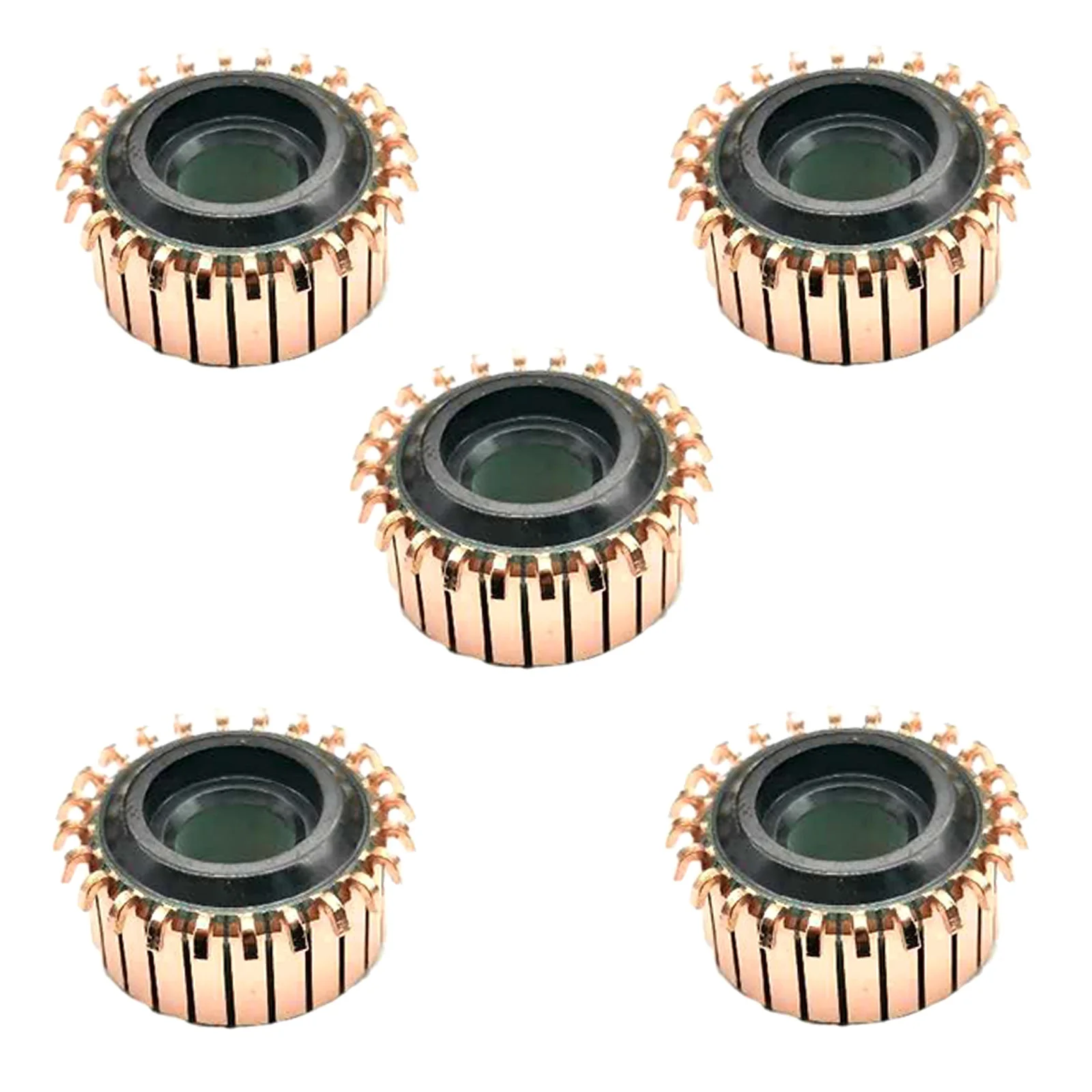 Motor Commutator 24P Teeth 28.2X11X15 (17.5mm) Copper Hook Type Electrical Motor Parts CHY-2421-24 For Home Appliances DC Motors
Motor Commutator 24P Teeth 28.2X11X15 (17.5mm) Copper Hook Type Electrical Motor Parts CHY-2421-24 For Home Appliances DC Motors