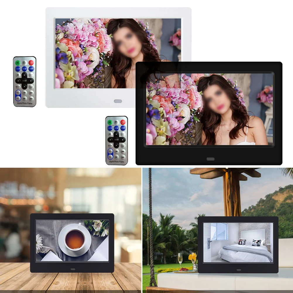 7inch Digital Photo Frame With Full View Screen High Resolution Calendar Time Smart Photo Frame Electronic Album
7inch Digital Photo Frame With Full View Screen High Resolution Calendar Time Smart Photo Frame Electronic Album