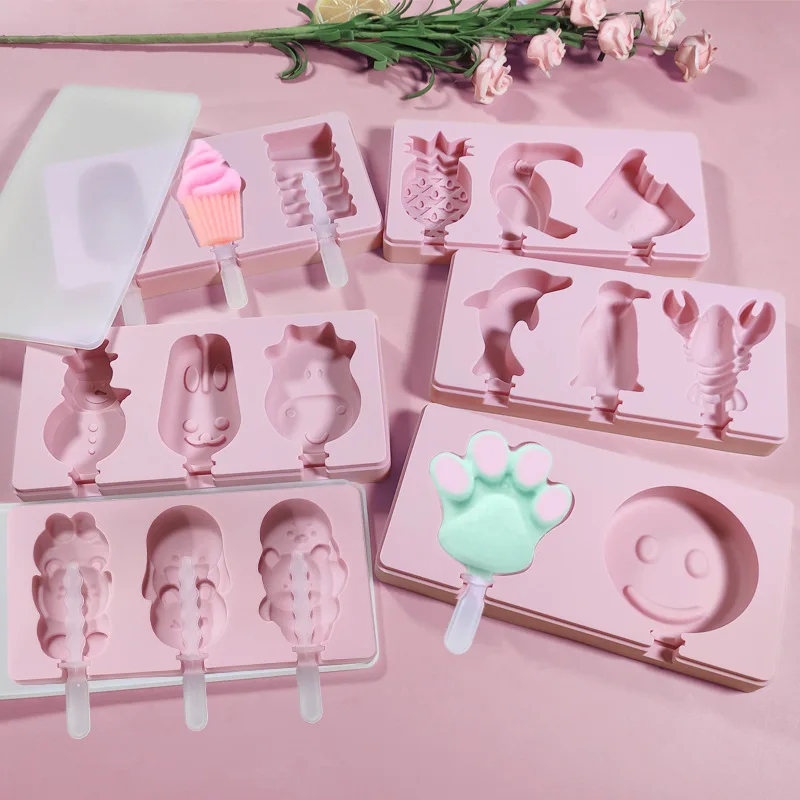 Kids Ice Cream Silicone Mold Cute DIY Chocolate Dessert Popsicle Moulds Tray Ice Cube Maker Homemade Tools Summer Party Supplies
Kids Ice Cream Silicone Mold Cute DIY Chocolate Dessert Popsicle Moulds Tray Ice Cube Maker Homemade Tools Summer Party Supplies
