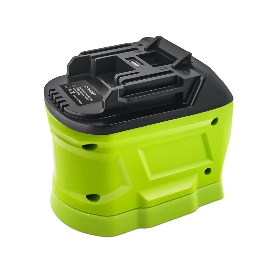 Адаптер аккумулятора RYB18MT для Ryobi 18 в ONE +, литий-ионная батарея P107 P108, преобразователь в для Makita 18 в, литий-ионный аккумулятор, электроинструменты
Адаптер аккумулятора RYB18MT для Ryobi 18 в ONE +, литий-ионная батарея P107 P108, преобразователь в для Makita 18 в, литий-ионный аккумулятор, электроинструменты