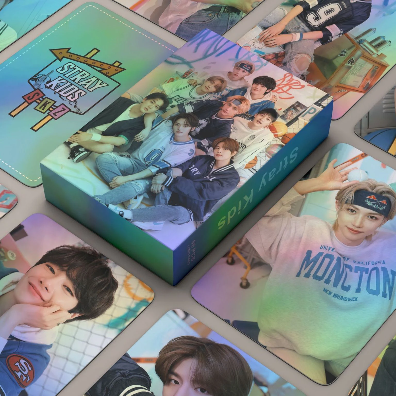 55PCS/Set Kpop STRAY KIDS New Album LASER NACIFIC SKZ Collection Postcards LOMO Cards Photocards Photo Cards For Fans Collection
55PCS/Set Kpop STRAY KIDS New Album LASER NACIFIC SKZ Collection Postcards LOMO Cards Photocards Photo Cards For Fans Collection