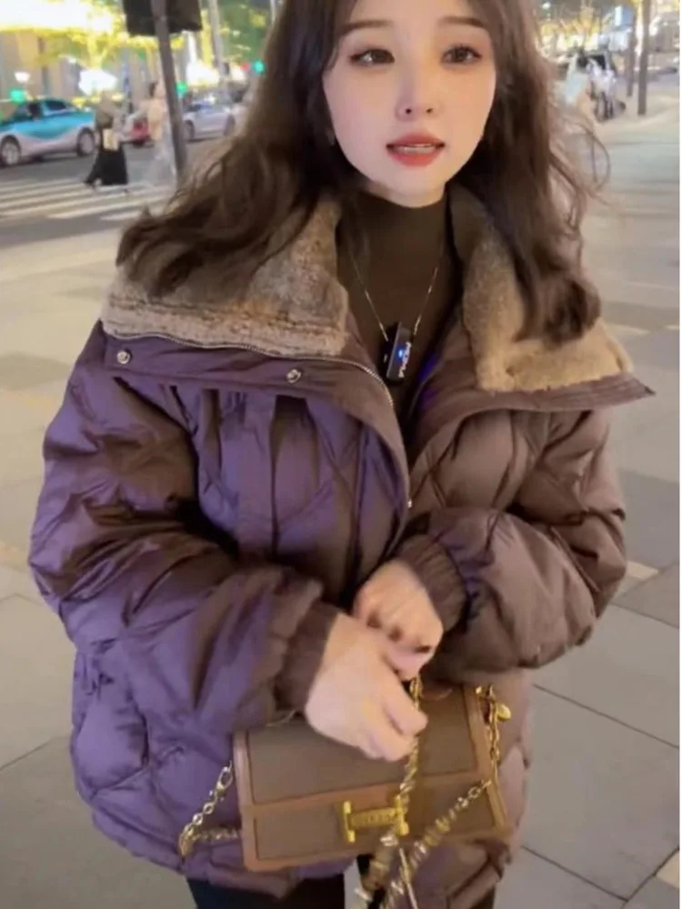The New Winter Korean Style Fashionable Large Lapel Jacket With Cotton Jacket For Women's Short, Loose And Slimming,
The New Winter Korean Style Fashionable Large Lapel Jacket With Cotton Jacket For Women's Short, Loose And Slimming,