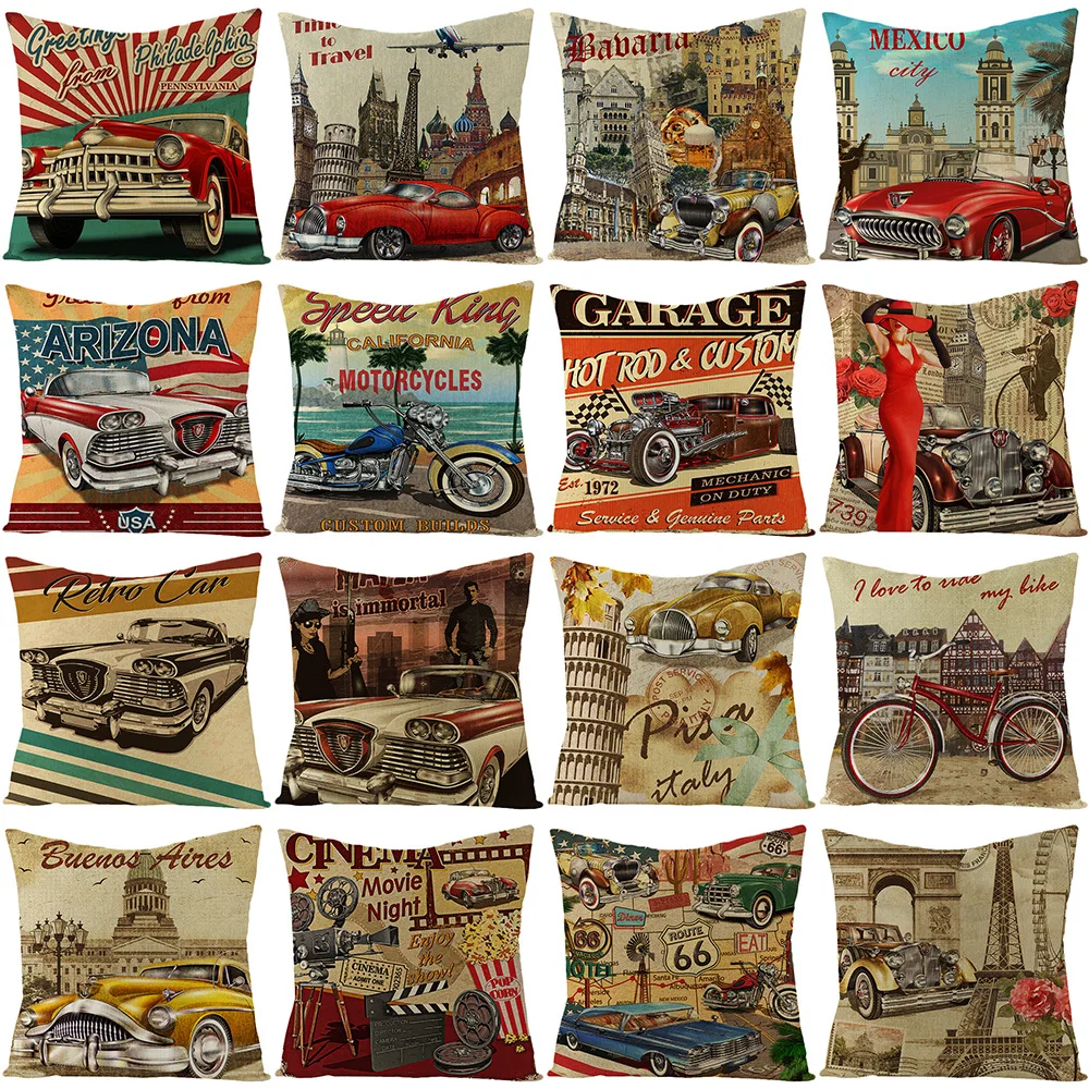 Vintage American Print Throw Pillow Super Soft Plush Cushion Cover 45*45 Throw Pillowcase Home Decor Cushion Covers
Vintage American Print Throw Pillow Super Soft Plush Cushion Cover 45*45 Throw Pillowcase Home Decor Cushion Covers
