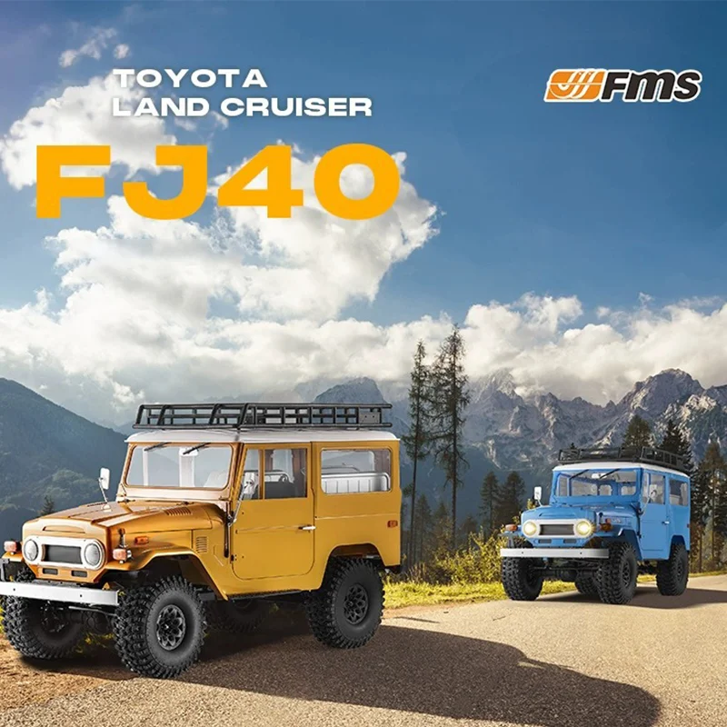 Fms 1/10 Fj40 Off-road Climbing Four-wheel Drive Rc Remote Control Electric Model Looks Like A Real Hard Car Model Remote Contro
Fms 1/10 Fj40 Off-road Climbing Four-wheel Drive Rc Remote Control Electric Model Looks Like A Real Hard Car Model Remote Contro