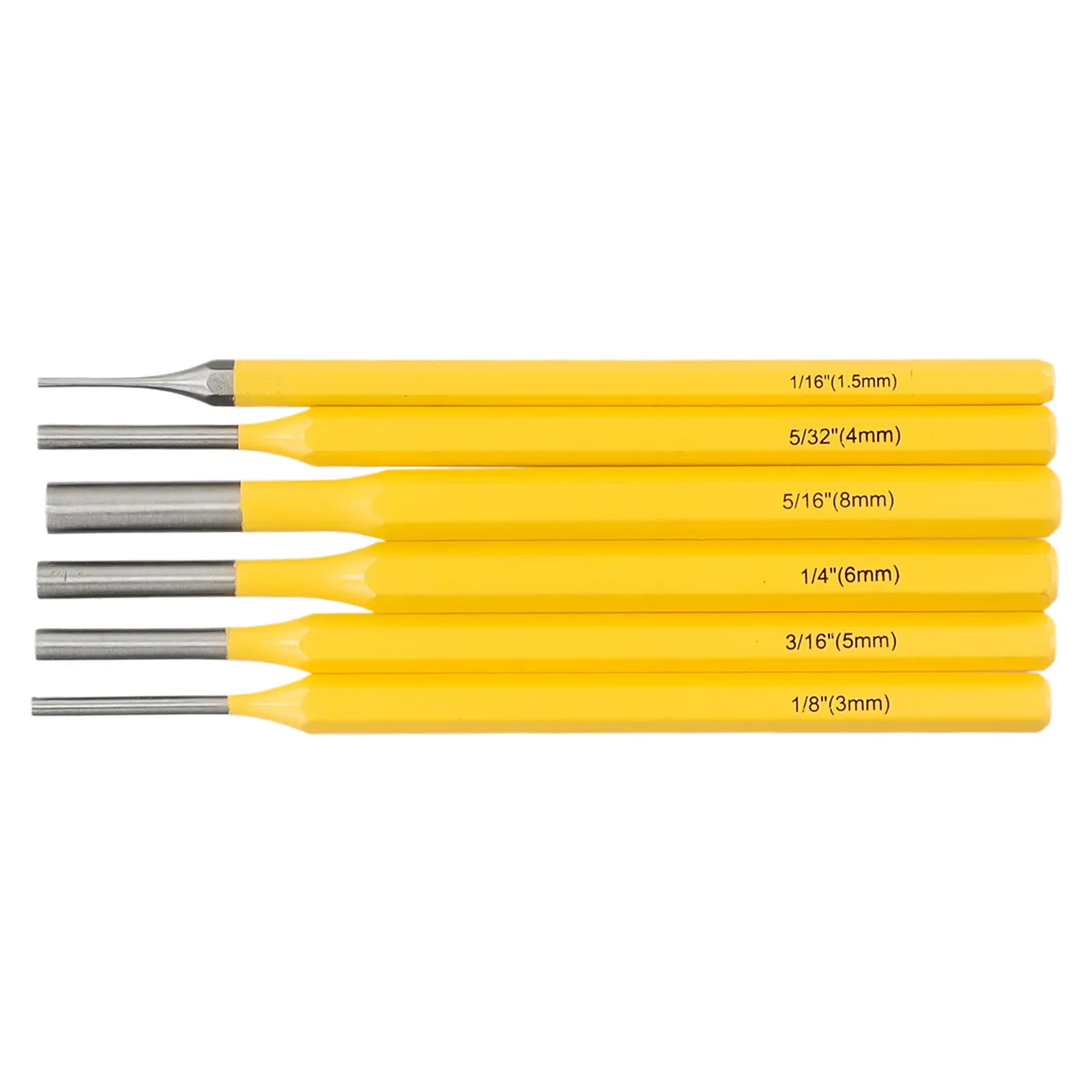 Durable Drive Punch Set Drill Chisel Centering Cylinder Hand Tools Parts Removing Replacement Woodworking 6pcs
Durable Drive Punch Set Drill Chisel Centering Cylinder Hand Tools Parts Removing Replacement Woodworking 6pcs