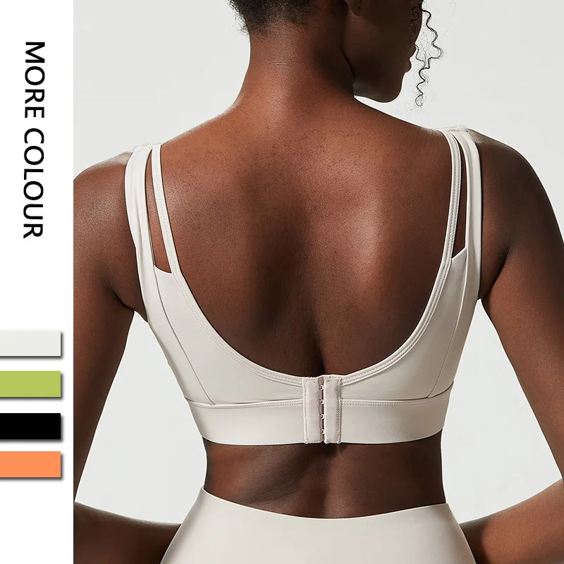 Women's Sports Clothes Crop Top Chest Cropped Breathable Underwear Workout Tops Gym Clothing Integrated Fixed Cup Yoga Bra
Women's Sports Clothes Crop Top Chest Cropped Breathable Underwear Workout Tops Gym Clothing Integrated Fixed Cup Yoga Bra