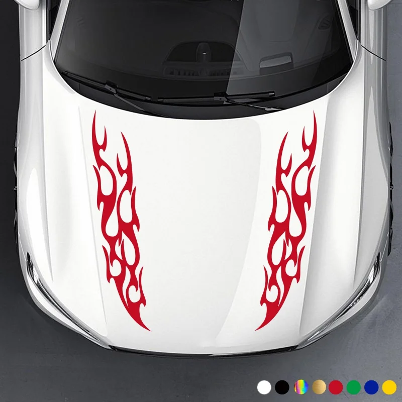 2pcs Racing Flames Fire Decal Hood Decals Vinyl Decal -Upgrade Your Ride with These Stylish Car Stickers
2pcs Racing Flames Fire Decal Hood Decals Vinyl Decal -Upgrade Your Ride with These Stylish Car Stickers