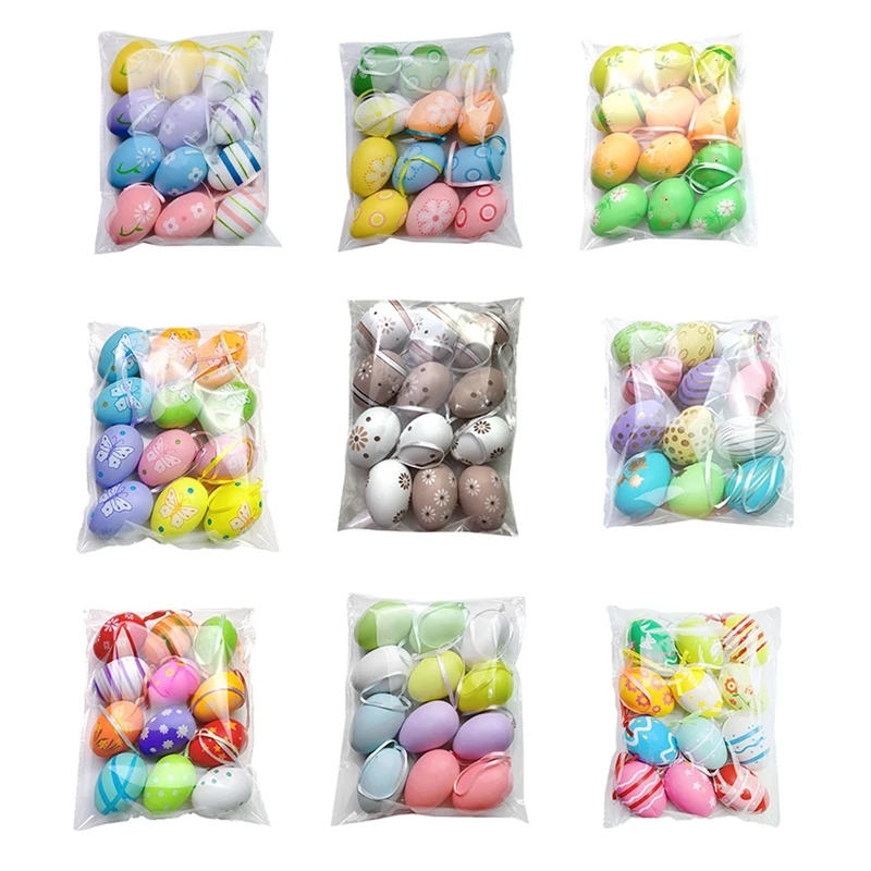 

Easter DIY Hand-Painted Eggs Kindergarten Coloring Toys Simulation Eggs Coloring Eggs Easy Install Easy To Use