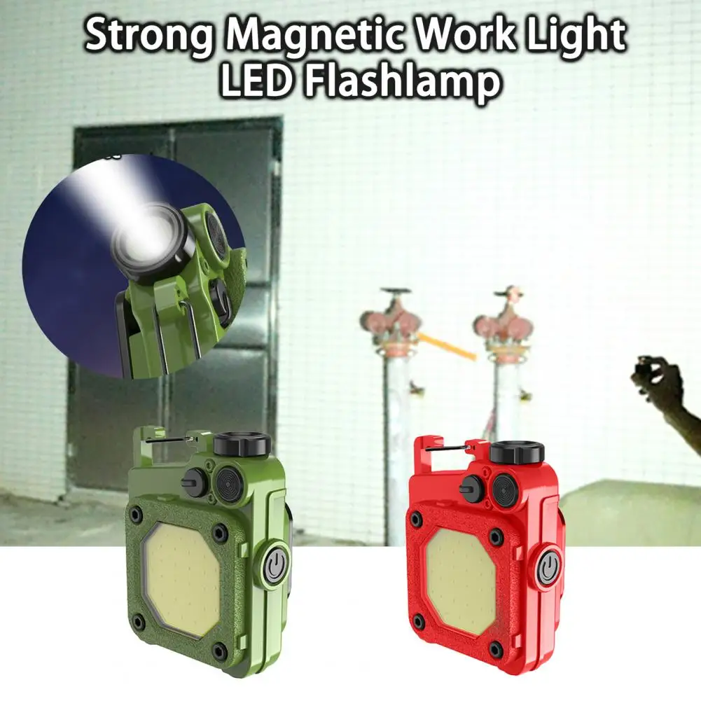 Mini Keychain COB Flashlight 6 Gear Superbright Rechargeable Portable Strong Magnetic Work Light LED Flashlamp Outdoor Supplies
Mini Keychain COB Flashlight 6 Gear Superbright Rechargeable Portable Strong Magnetic Work Light LED Flashlamp Outdoor Supplies
