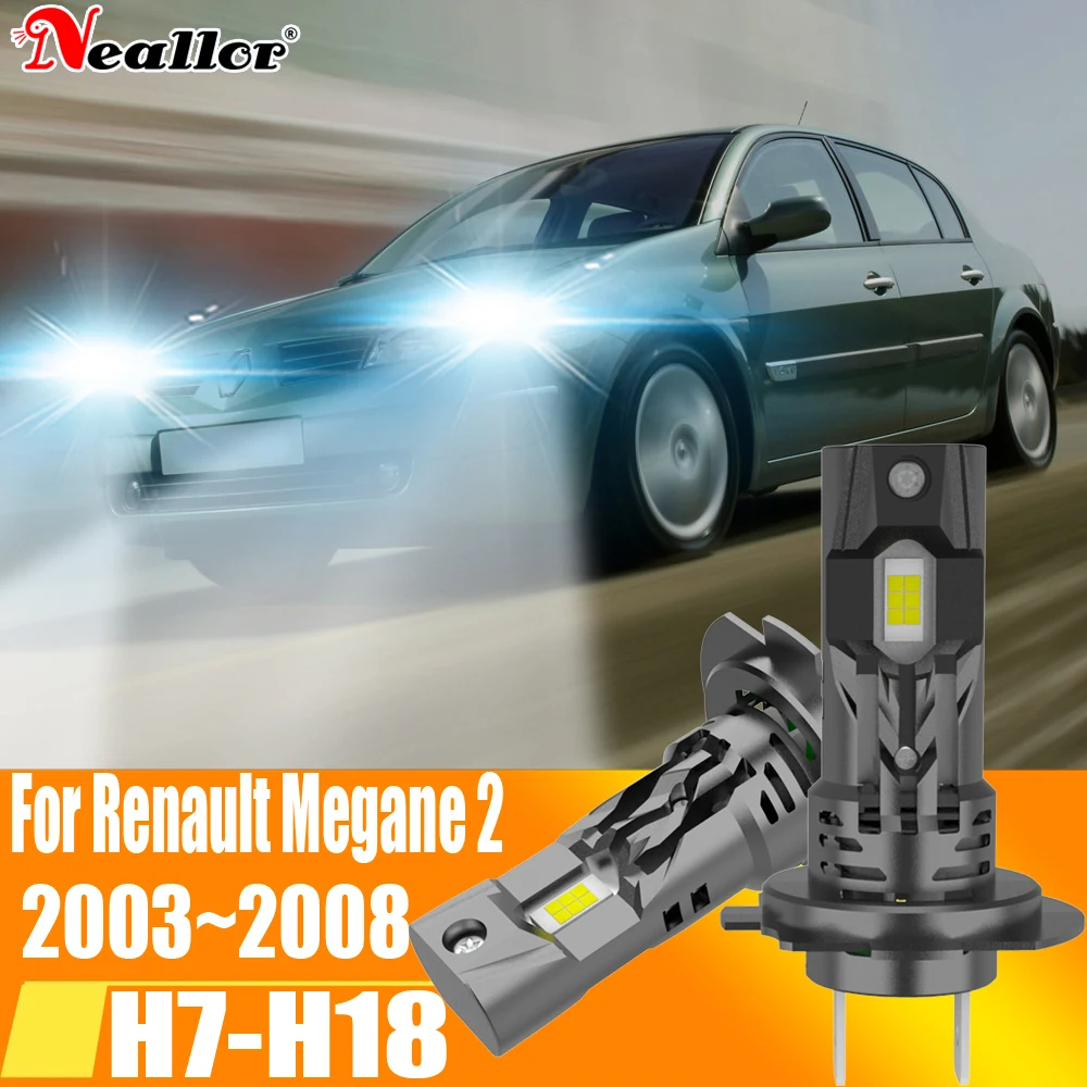 2 шт., Автомобильные светодиодные лампы H7 Canbus H18 6000K 12 В 55 Вт для Renault Megane 2 2003 ~ 2008
2 шт., Автомобильные светодиодные лампы H7 Canbus H18 6000K 12 В 55 Вт для Renault Megane 2 2003 ~ 2008