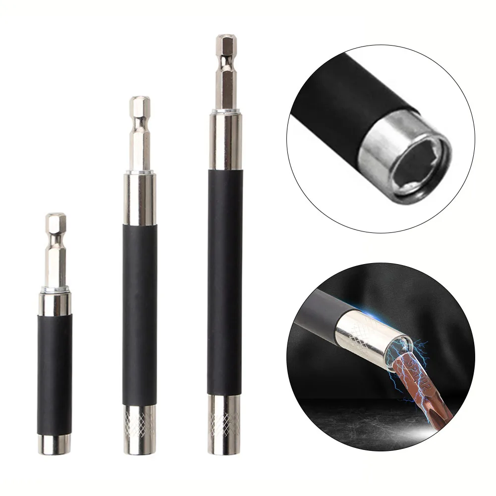 1PC 1/4 Hex Shank 80/120/140MM Quick Release Magnetic Screwdriver Bit Holder Retractable Extension Rod Power Tool Accessories
1PC 1/4 Hex Shank 80/120/140MM Quick Release Magnetic Screwdriver Bit Holder Retractable Extension Rod Power Tool Accessories