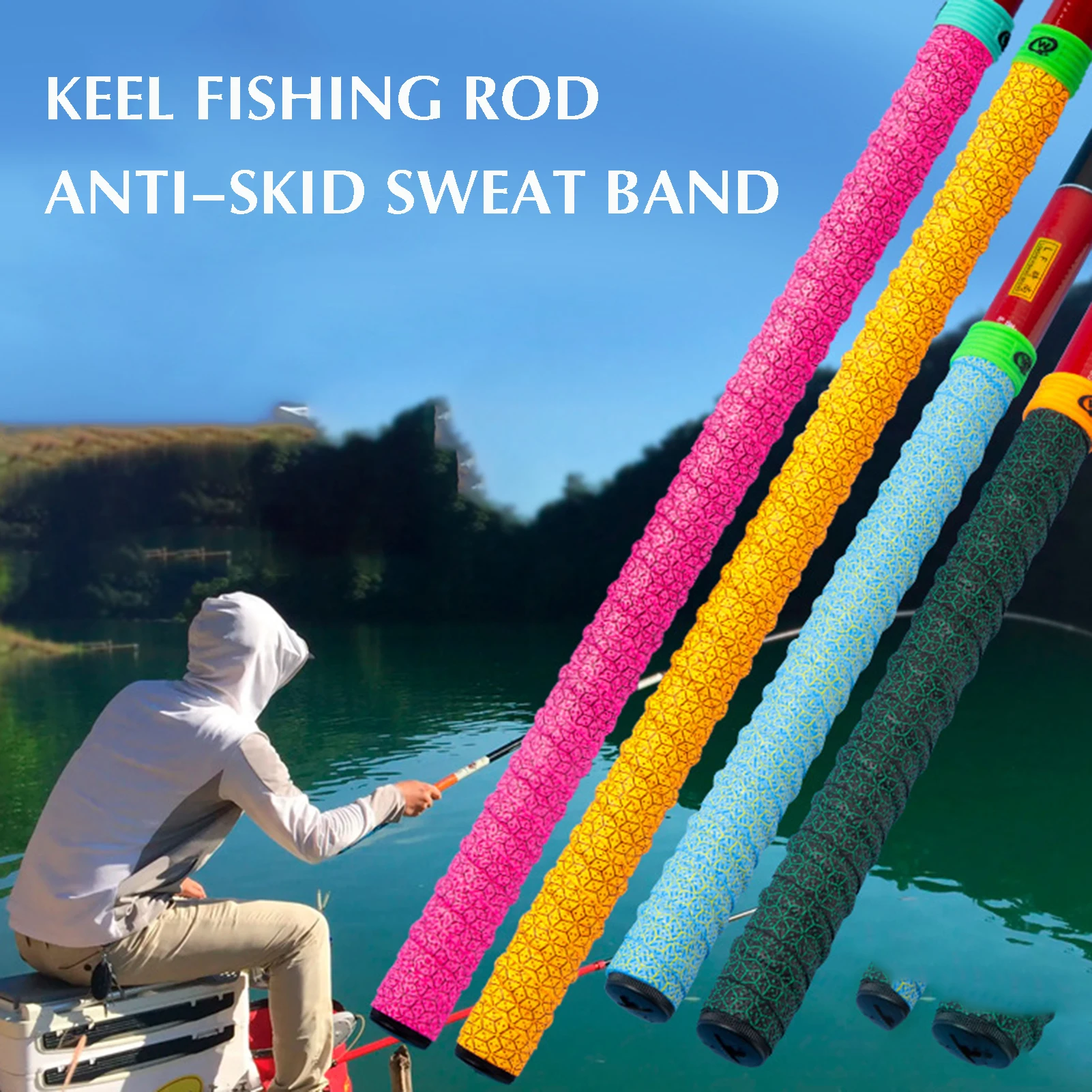 1PC Sweat Racket Tape Grip Anti-Slip Tennis Badminton Squash Band Slingshot Fishing Rod Handle Camouflage Hand Glue
1PC Sweat Racket Tape Grip Anti-Slip Tennis Badminton Squash Band Slingshot Fishing Rod Handle Camouflage Hand Glue