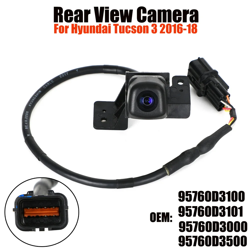 1pc Backup Reversing Rear View Camera Black ABS Metal For Hyundai Tucson 3 2016-2018 JP 95760D3100 95760D3101 95760D3000
1pc Backup Reversing Rear View Camera Black ABS Metal For Hyundai Tucson 3 2016-2018 JP 95760D3100 95760D3101 95760D3000