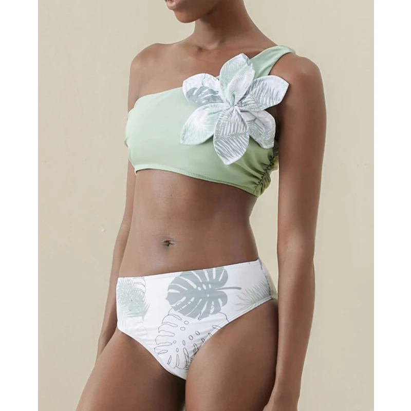Sexy Single-shoulder Swimsuit Bikini Middle Waisted Swimwear 2 Pieces 2023 Biquini Women Padded Beachsuit Halter Bathing Suit
Sexy Single-shoulder Swimsuit Bikini Middle Waisted Swimwear 2 Pieces 2023 Biquini Women Padded Beachsuit Halter Bathing Suit