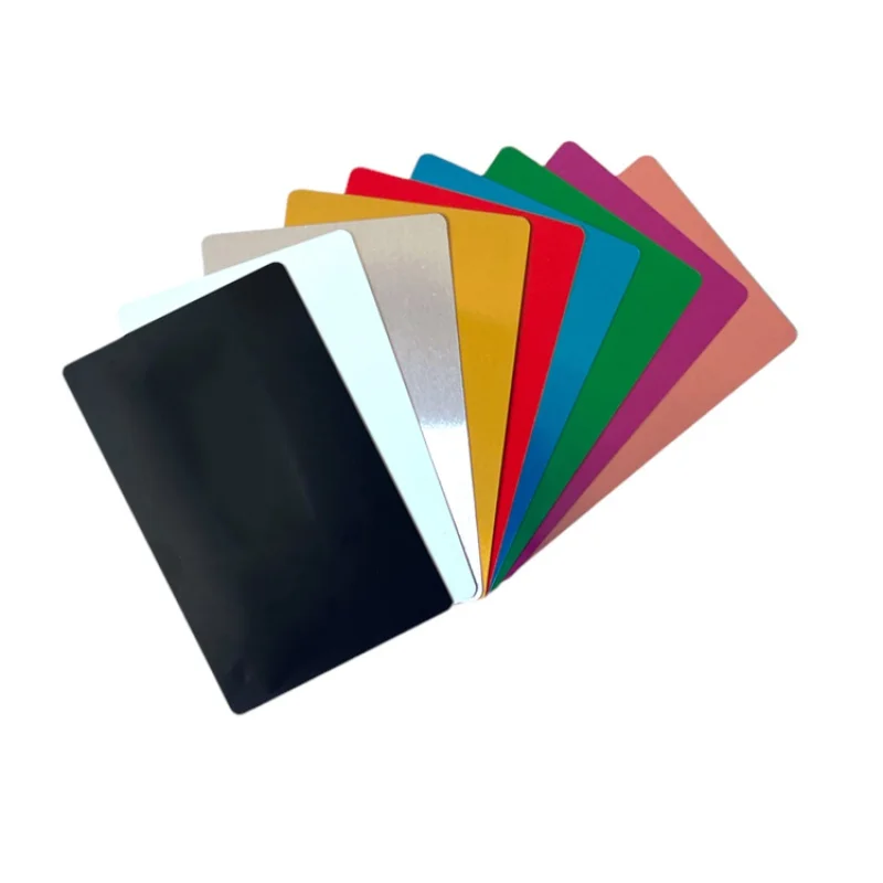 Customized Laser Engraving Logo Visit Name Aluminum Stainless Steel Blank Anodized Metal Business Cards
Customized Laser Engraving Logo Visit Name Aluminum Stainless Steel Blank Anodized Metal Business Cards