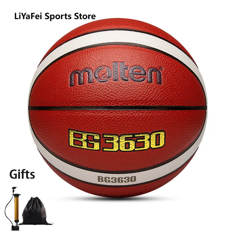 

BG3630 Molten Size 7 Man's Basketballs Outdoor Indoor Balls Competition Training Standard Adults Basketball Free Gifts