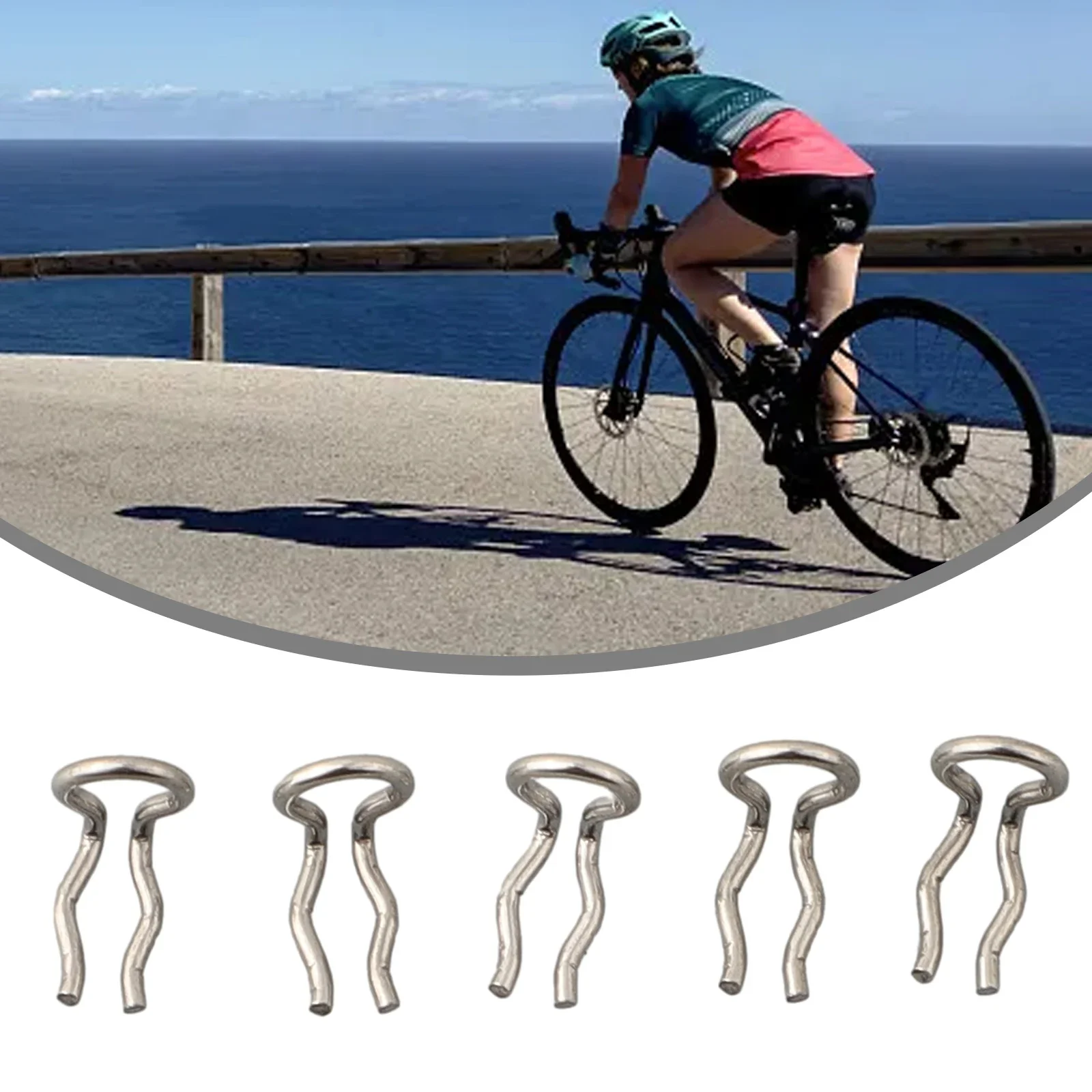 Stainless Steel Spring Clips For Shimano And Formula Mega Caliper Pins Pack Of 5/10 Bike Disc Brake Caliper Spring Clips Cycling
Stainless Steel Spring Clips For Shimano And Formula Mega Caliper Pins Pack Of 5/10 Bike Disc Brake Caliper Spring Clips Cycling