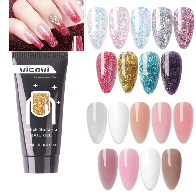 15ml Poly Acryl Gel Nail Polish UV LED Quick Extension Building Acrylic Semi Permanent French Nail Art Construction Gel DIY Tool
15ml Poly Acryl Gel Nail Polish UV LED Quick Extension Building Acrylic Semi Permanent French Nail Art Construction Gel DIY Tool