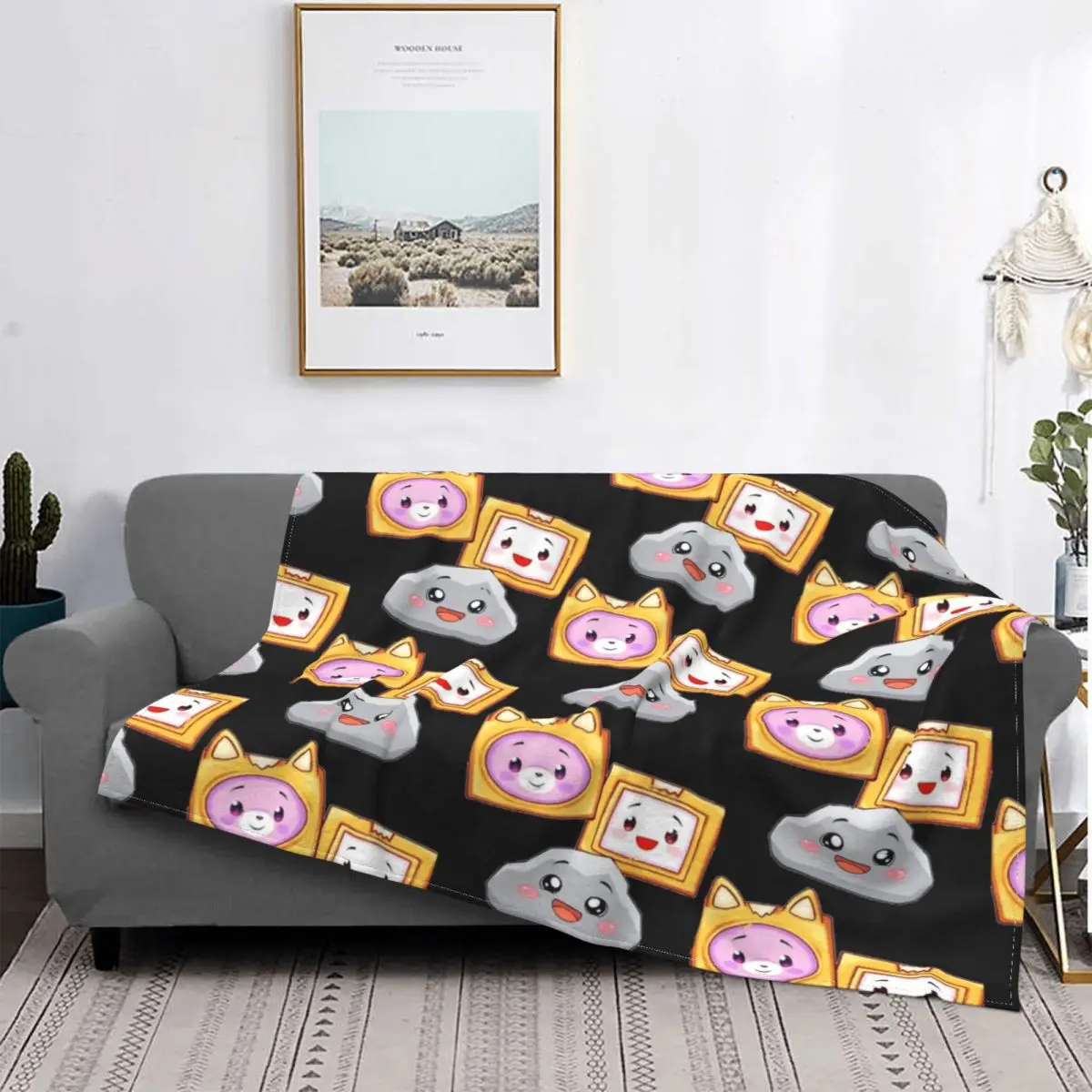 Foxy And Boxy And Rocky Lankybox Blankets Fleece Textile Decor Breathable Warm Throw Blanket for Home Outdoor Quilt
Foxy And Boxy And Rocky Lankybox Blankets Fleece Textile Decor Breathable Warm Throw Blanket for Home Outdoor Quilt