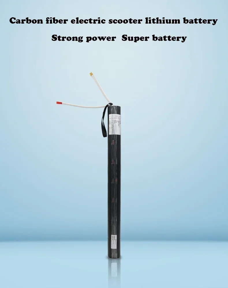 

24V/36V Carbon Fiber Electric Scooter Lithium Battery Carbon Fiber Scooter Carbon Fiber Battery With XT30+JST