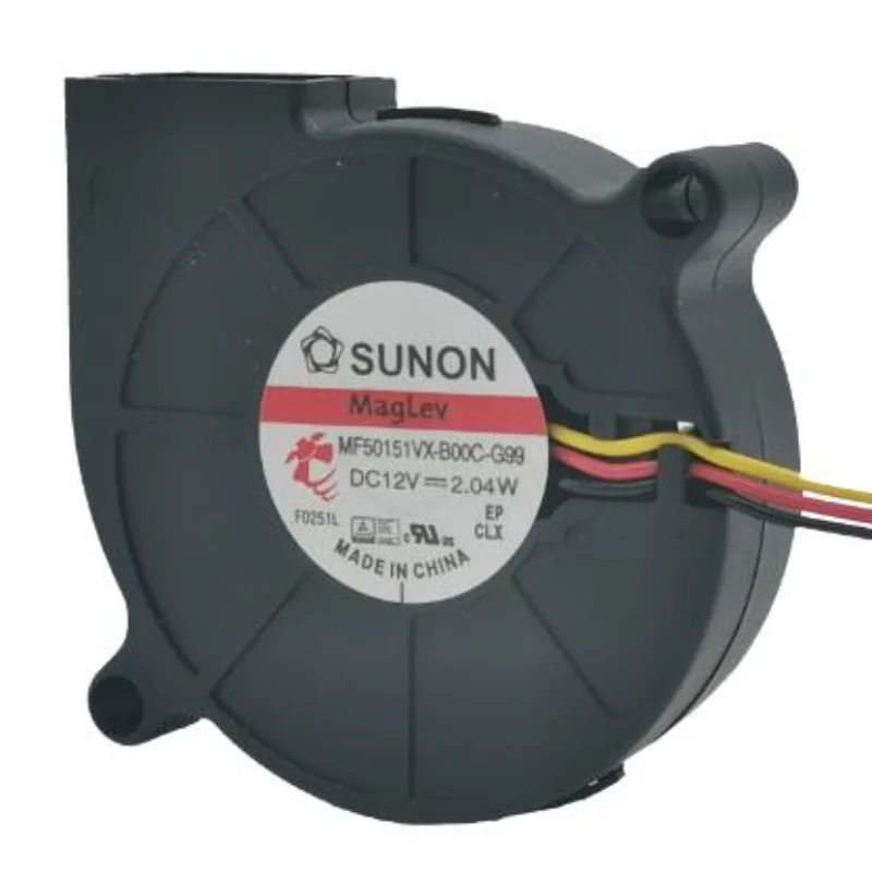 

New CPU Fan for SUNON MF50151VX-B00C-G99 5015 12V 2.04W 5cm Silent Blower Cooling Fan 50*50*15MM
