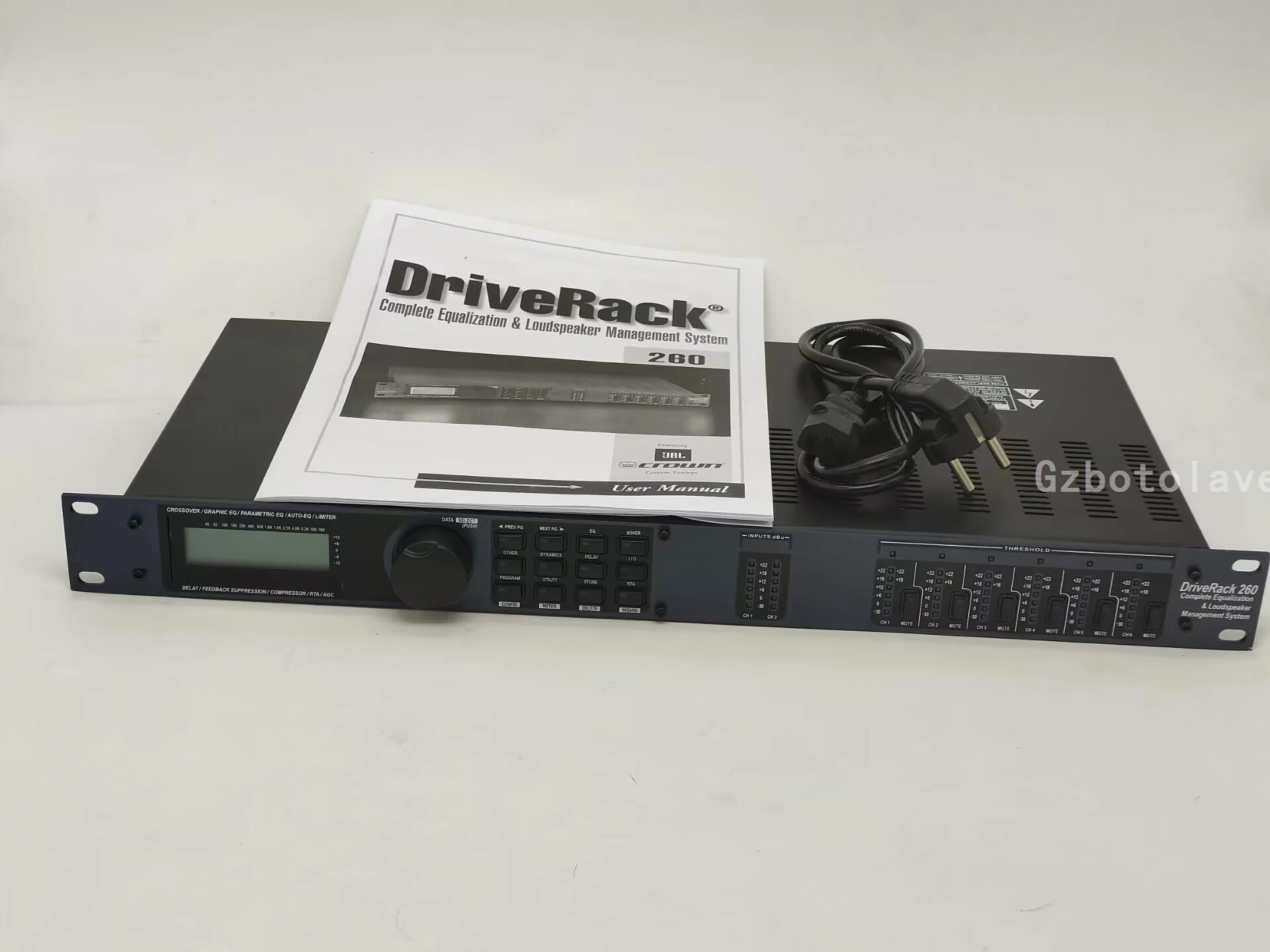 

Driverack PA 260 Professional Stage Digital Audio Processor Effector Anti-Howling Divider Suppressor Divider