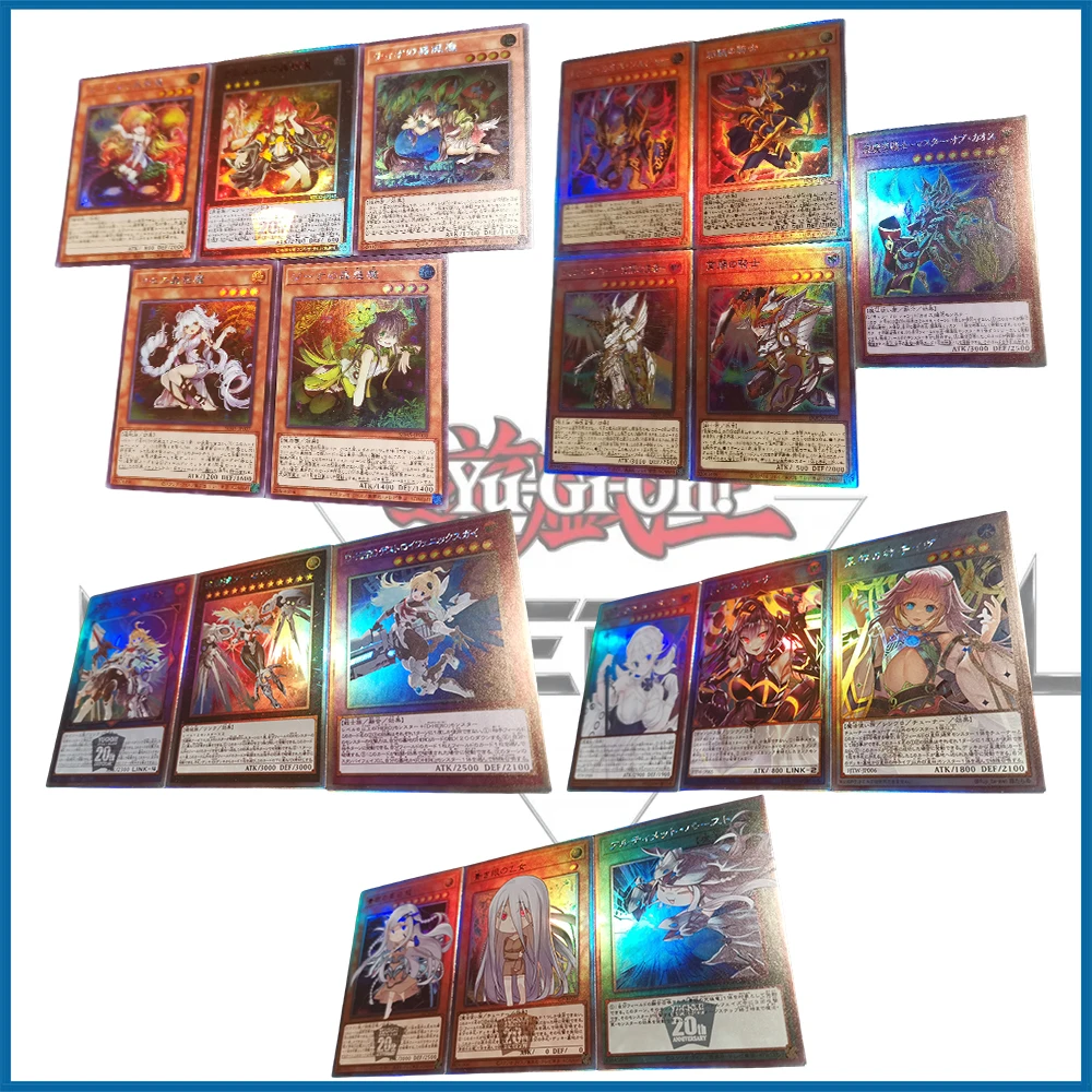 Anime Yu-Gi-Oh DIY ACG Lanai Black Luster Soldier Boys Battle Game Toys Collectible Cards Christmas Birthday Gift Board Game
Anime Yu-Gi-Oh DIY ACG Lanai Black Luster Soldier Boys Battle Game Toys Collectible Cards Christmas Birthday Gift Board Game