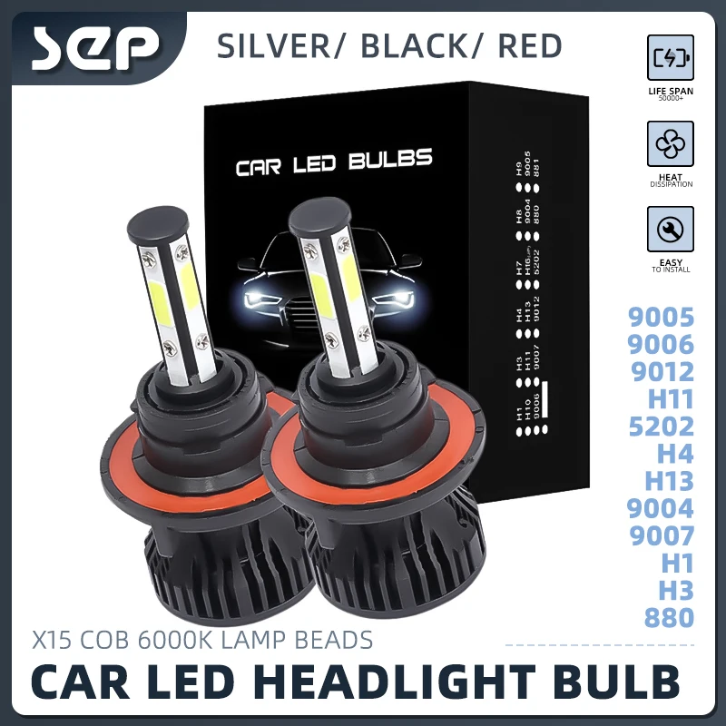 X15 Led Headlights 6000K 80000Lm Glow Car Halogen Lights Motorbike LED Lights Headlight Laser Lens Super H4 H7 H11 9003 9004
X15 Led Headlights 6000K 80000Lm Glow Car Halogen Lights Motorbike LED Lights Headlight Laser Lens Super H4 H7 H11 9003 9004