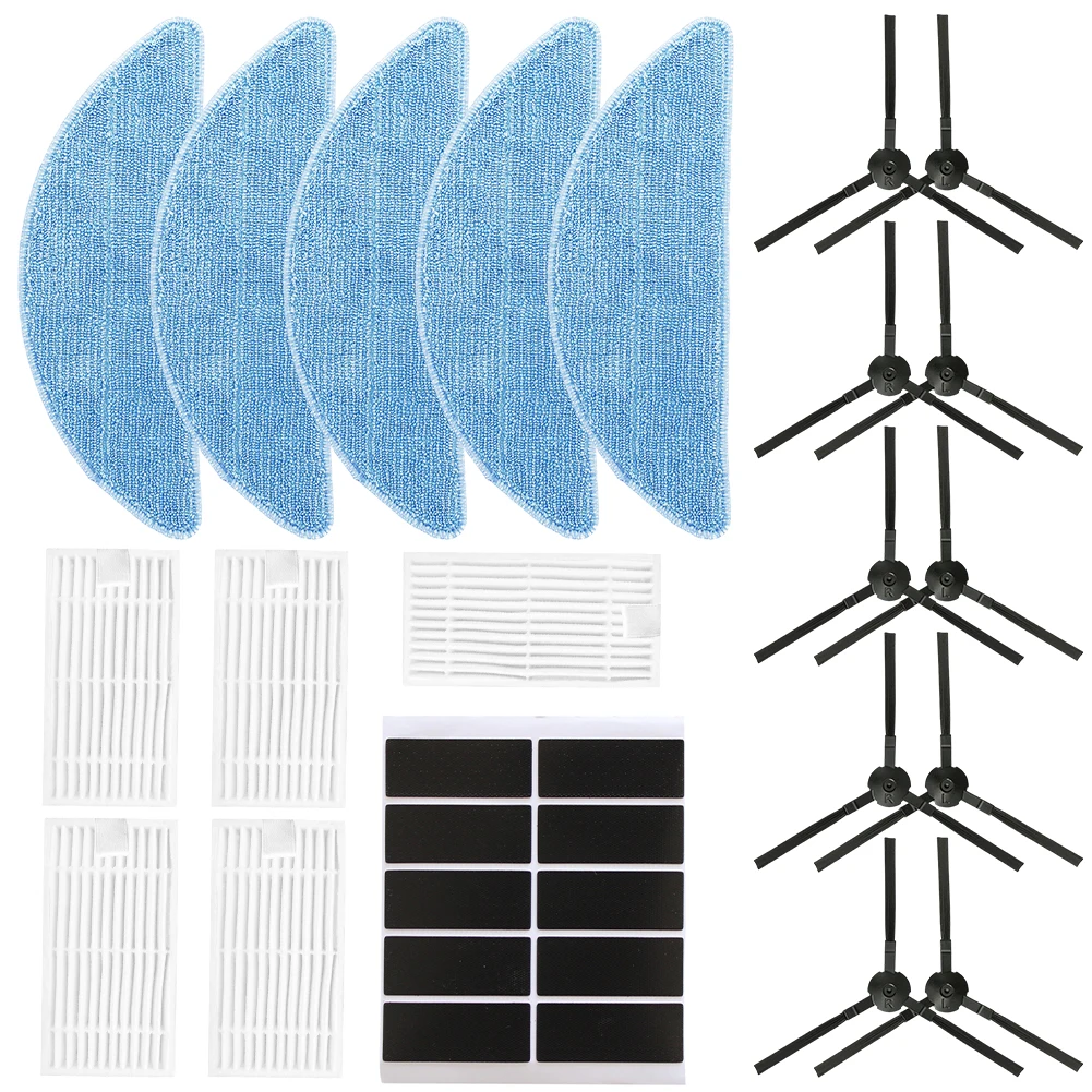 Side Brush Filter Mop Cloth For V3, V3s, V5, V5s Pro. Robot Vacuum Cleaner Replacement Robot Sweeper Spare Part Home Appliance
Side Brush Filter Mop Cloth For V3, V3s, V5, V5s Pro. Robot Vacuum Cleaner Replacement Robot Sweeper Spare Part Home Appliance
