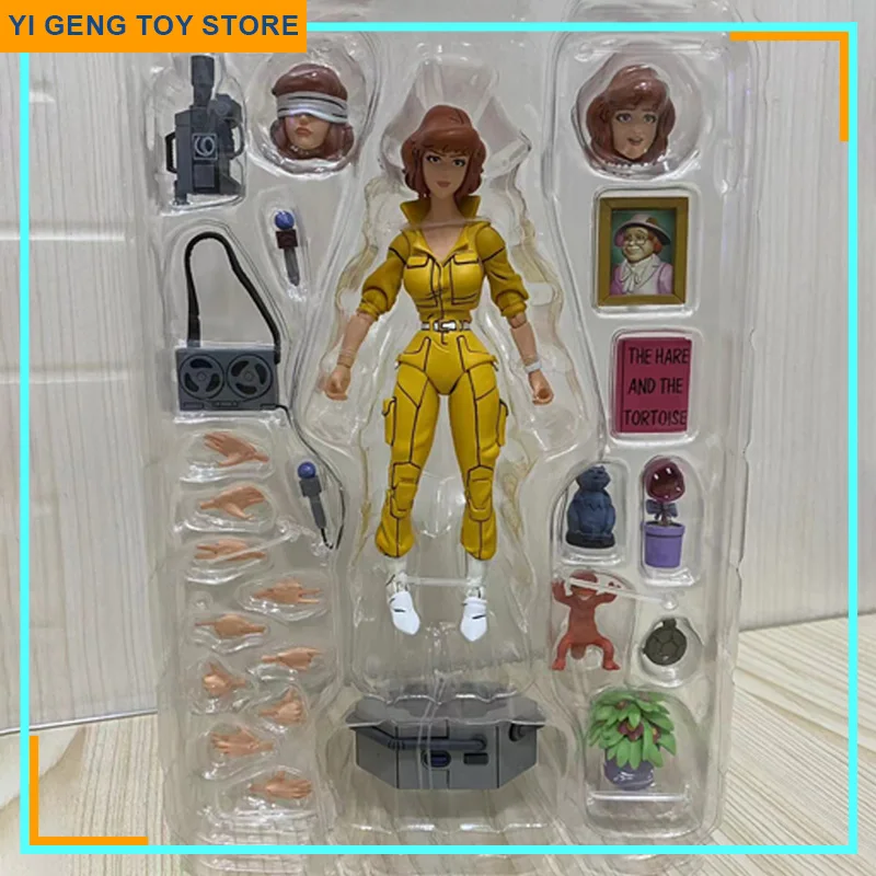 Original Neca 54233 Figure Female Journalists April Oneil Action Figures April Oneil Foot Soldier Bashed Figure Collection Toys
Original Neca 54233 Figure Female Journalists April Oneil Action Figures April Oneil Foot Soldier Bashed Figure Collection Toys