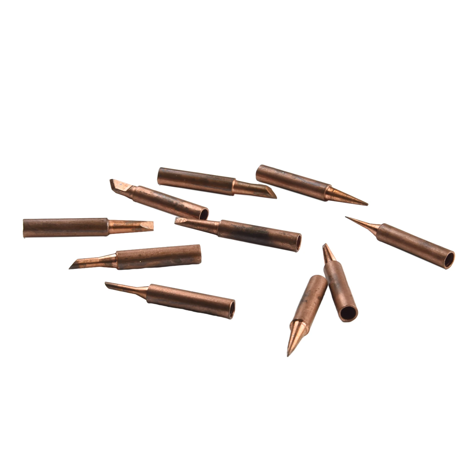 10pcs Soldering Iron Tips Soldering Station Tools Electric Welding Head Series Tools Pure Copper 900M-T Soldering Kit Set
10pcs Soldering Iron Tips Soldering Station Tools Electric Welding Head Series Tools Pure Copper 900M-T Soldering Kit Set