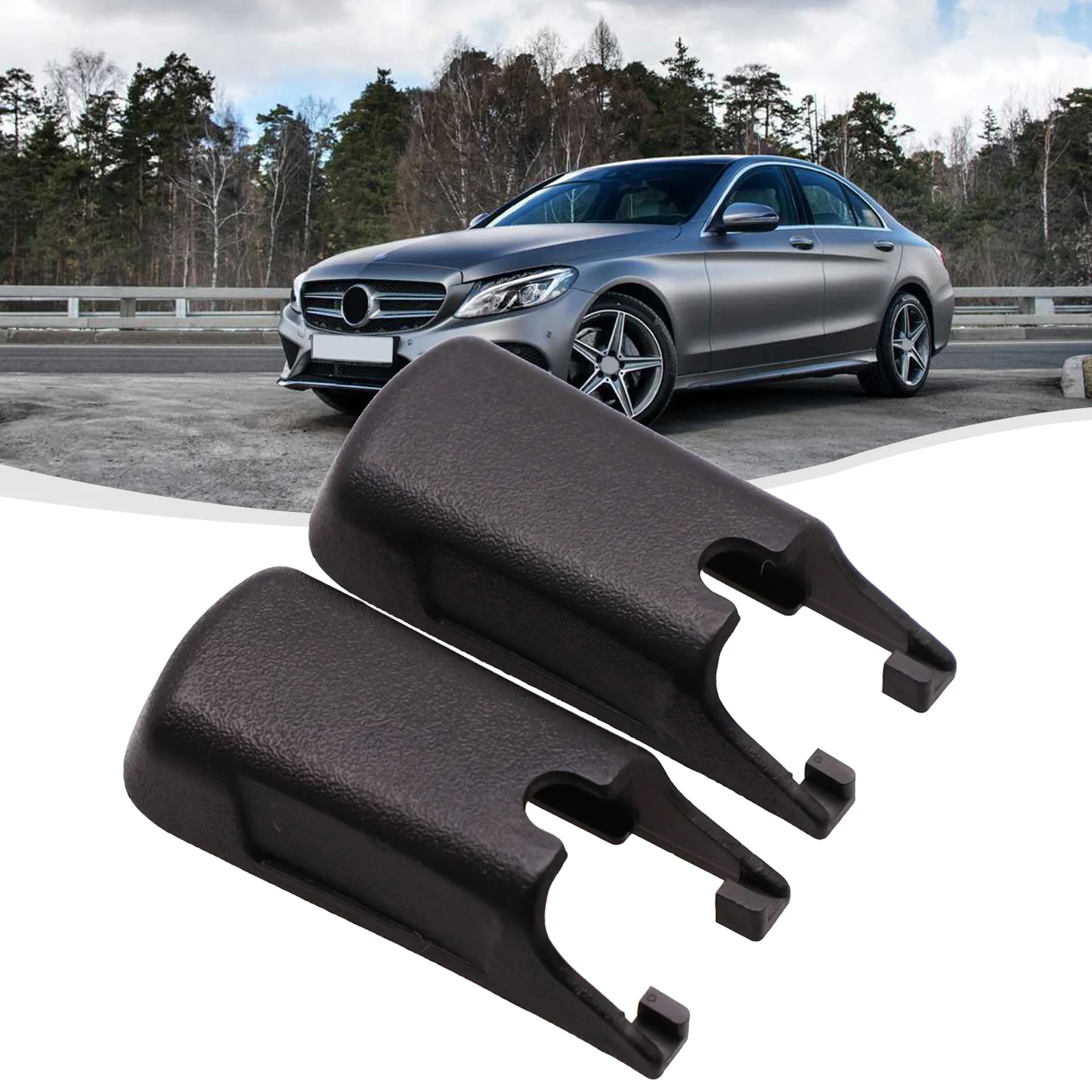 2pcs Black Wiper Nut Cover For Mercedes-Benz W205 Front Wiper Blade Arm Lock Clip Right Hand Drive W000050335
2pcs Black Wiper Nut Cover For Mercedes-Benz W205 Front Wiper Blade Arm Lock Clip Right Hand Drive W000050335