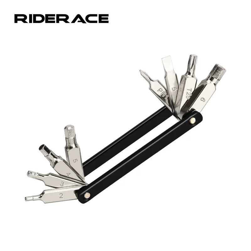 RIDERACE 8 в 1 функциональный велосипедный инструмент портативный CR-V стальной шестигранный спицевой ключ мотоциклетная отвертка многофункциональный инструмент для ремонта велосипедов
RIDERACE 8 в 1 функциональный велосипедный инструмент портативный CR-V стальной шестигранный спицевой ключ мотоциклетная отвертка многофункциональный инструмент для ремонта велосипедов