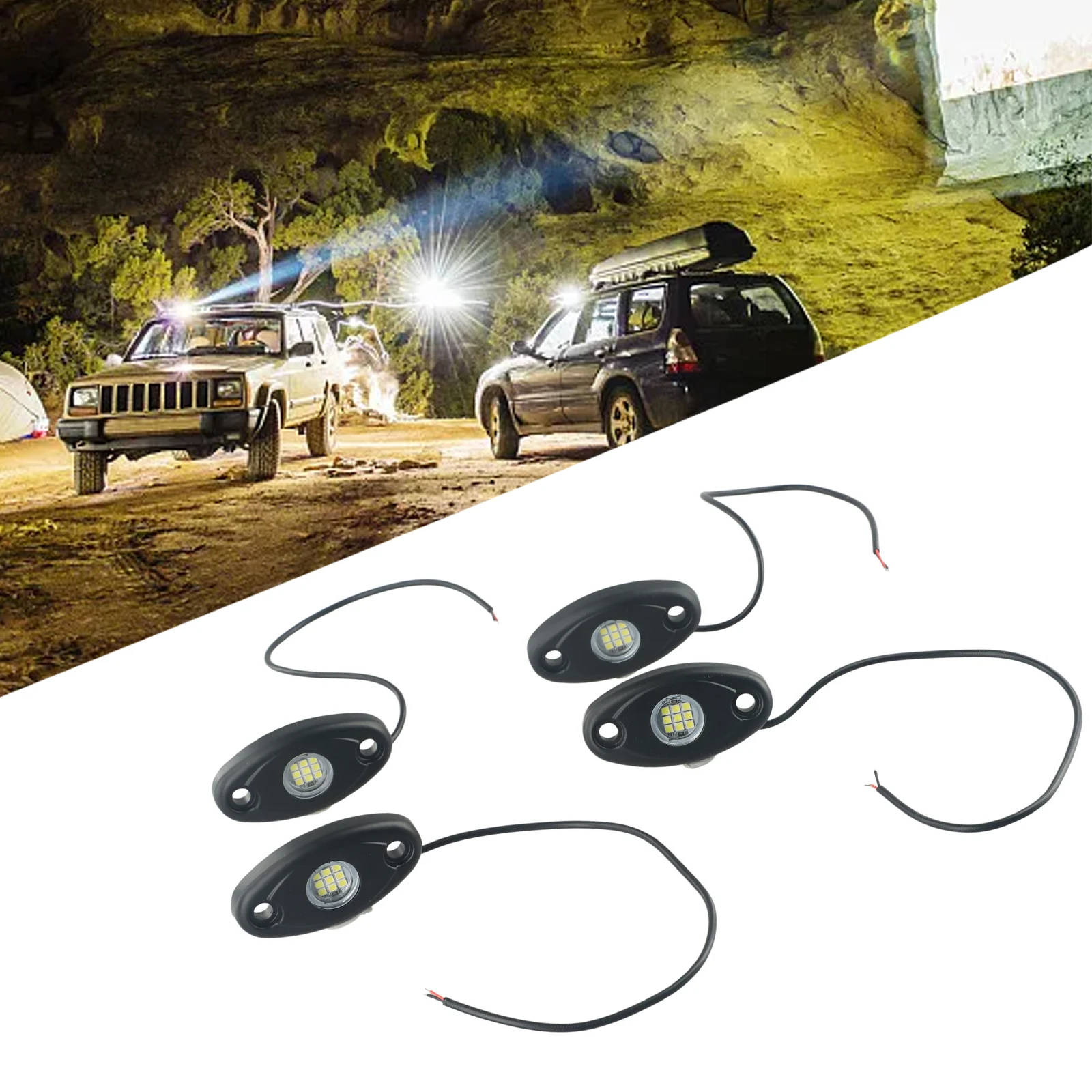 High Quality Practical Durable Decorative Light Light 12V-24V DC For Jeep Offroad Truck ATV UTV LED Rock Lights
High Quality Practical Durable Decorative Light Light 12V-24V DC For Jeep Offroad Truck ATV UTV LED Rock Lights