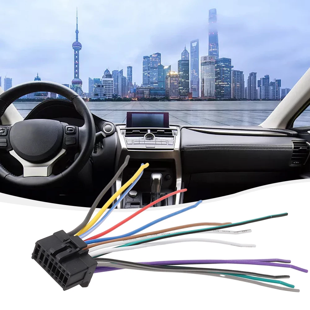 Radio Wiring Pioneer Radio Harness Radio Stereo Wiring 16-Pin Car Connector DEH12 DEH23 DEH2300 Easy Connection
Radio Wiring Pioneer Radio Harness Radio Stereo Wiring 16-Pin Car Connector DEH12 DEH23 DEH2300 Easy Connection