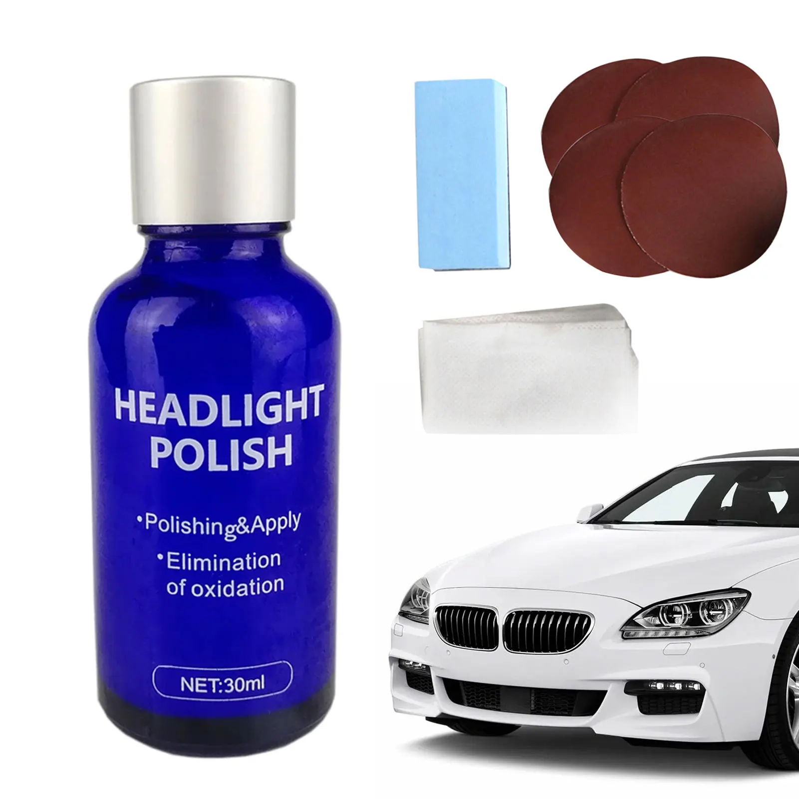 Headlight Restore Kit Headlamp Cleaner Restorer Automotive Scratch Yellowing Fuzzy Restoration Cleaning Tool Headlight Renewal
Headlight Restore Kit Headlamp Cleaner Restorer Automotive Scratch Yellowing Fuzzy Restoration Cleaning Tool Headlight Renewal