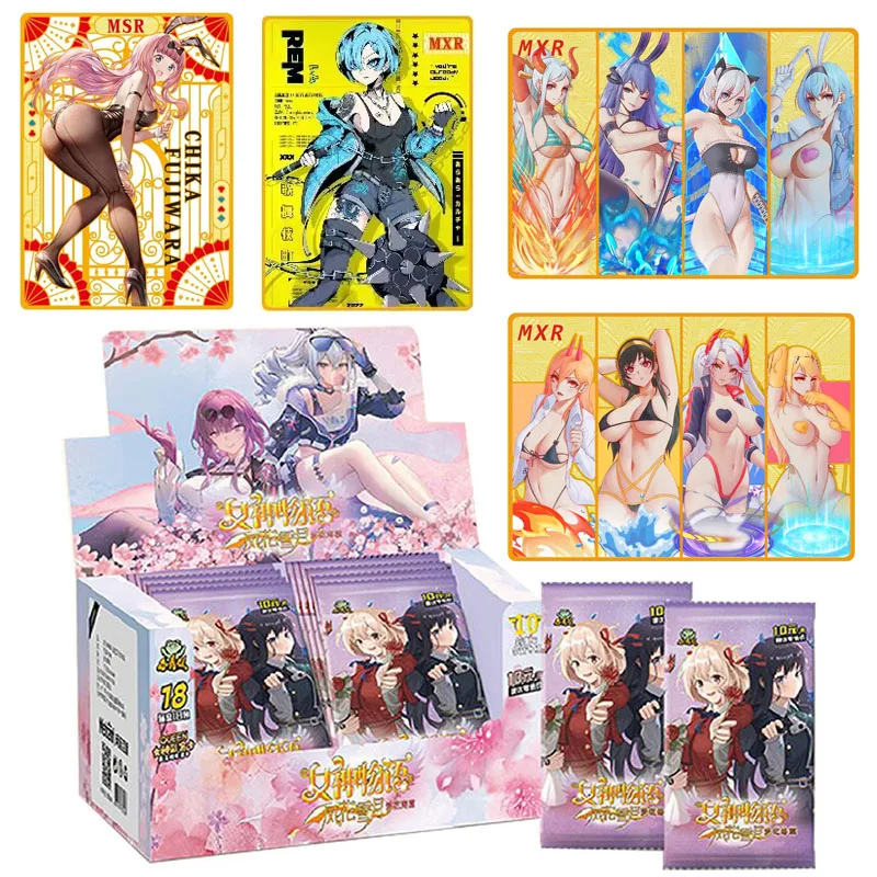 Goddess Story WAIFU Card + 1PC 3D Card Collection Anime Goddess Cards Child Kids Birthday Gift Game PTR Cards Table Toys
Goddess Story WAIFU Card + 1PC 3D Card Collection Anime Goddess Cards Child Kids Birthday Gift Game PTR Cards Table Toys
