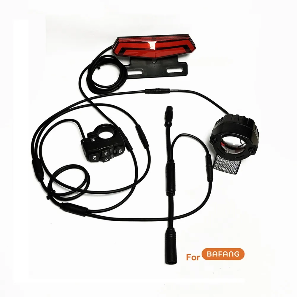 Front Wheel Light Electric Bicycle Waterproof Line Light Set Wiring 6/8 Pins 132*65*40mm 35000 Hours High Power Power 9W
Front Wheel Light Electric Bicycle Waterproof Line Light Set Wiring 6/8 Pins 132*65*40mm 35000 Hours High Power Power 9W
