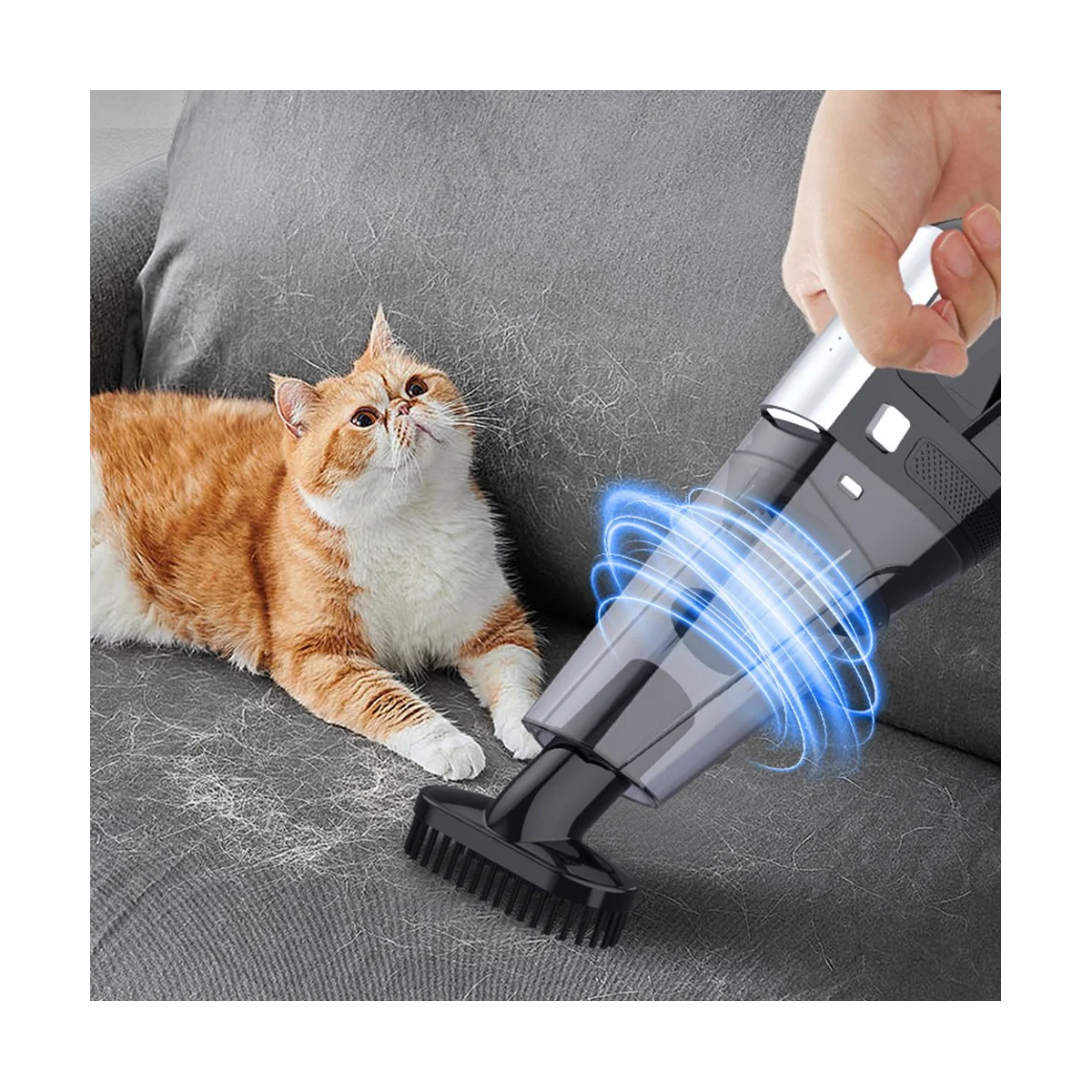 7500PA Car Vacuum Cleaner Portable Strong Suction Multifunction Vacuum Cleaner Dual Use Handheld Office White
7500PA Car Vacuum Cleaner Portable Strong Suction Multifunction Vacuum Cleaner Dual Use Handheld Office White